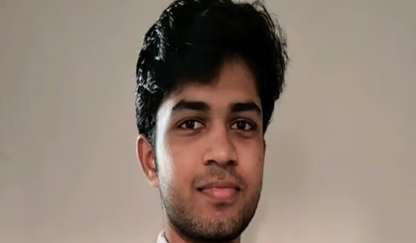 भारतीय छात्र साकेत श्रीनिवासैया (तस्वीर क्रेडिट@Cloudwatch199)