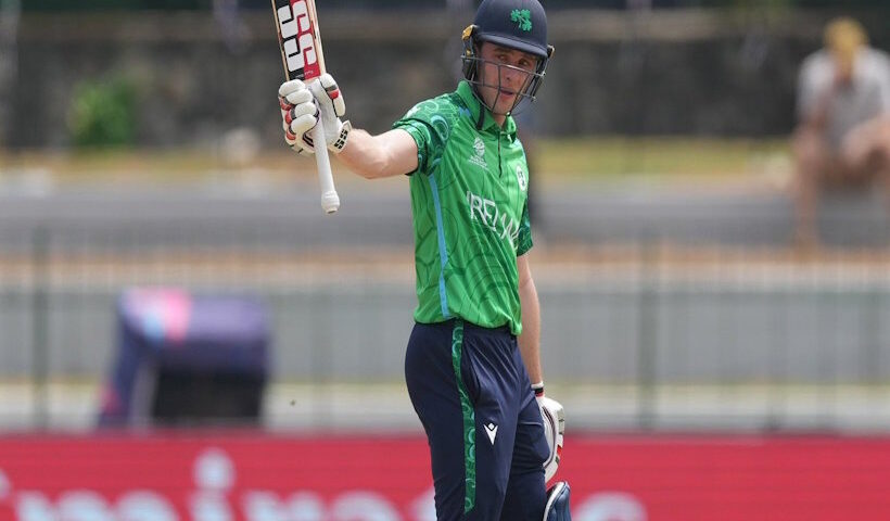 टी20 विश्व कप 2026 में आयरलैंड का धमाका (तस्वीर क्रेडिट@ImTanujSingh)