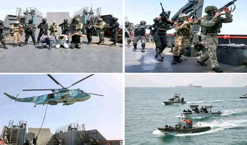 अमेरिकी हमलों की आशंकाओं के बीच ईरान-रूस की संयुक्त सैन्य कवायद (तस्वीर क्रेडिट@NoorAhmmadAFG)