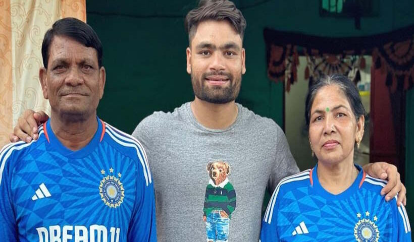 भारतीय क्रिकेटर रिंकू सिंह के पिता का निधन (तस्वीर क्रेडिट@Najir_Hussain88)