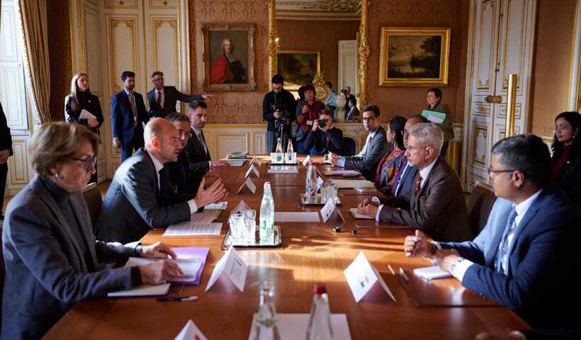 एस जयशंकर ने पश्चिम एशिया संकट पर फ्रांस,ईरान,दक्षिण कोरिया और जर्मनी के विदेश मंत्रियों से की बातचीत (तस्वीर क्रेडिट@DrSJaishankar)