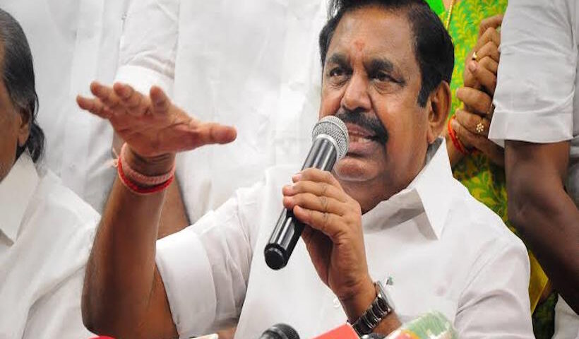 एडप्पडी के. पलानीस्वामी (तस्वीर क्रेडिट@BiharInfraTales)