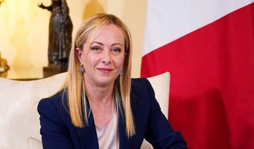 इटली की प्रधानमंत्री जॉर्जिया मेलोनी (तस्वीर क्रेडिट@ocjain4)