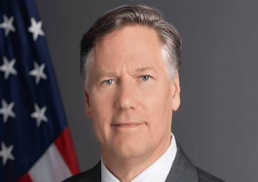 अमेरिका के डिप्टी सेक्रेटरी ऑफ स्टेट क्रिस्टोफर लैंडौ (तस्वीर क्रेडिट@MARADIOFM)