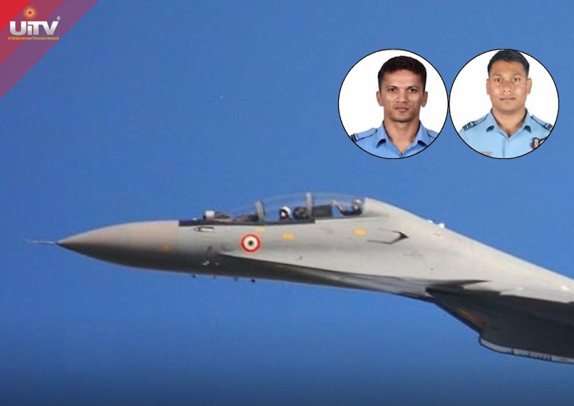 असम में सुखोई-30 एमकेआई फाइटर जेट क्रैश, दो पायलटों की मौत