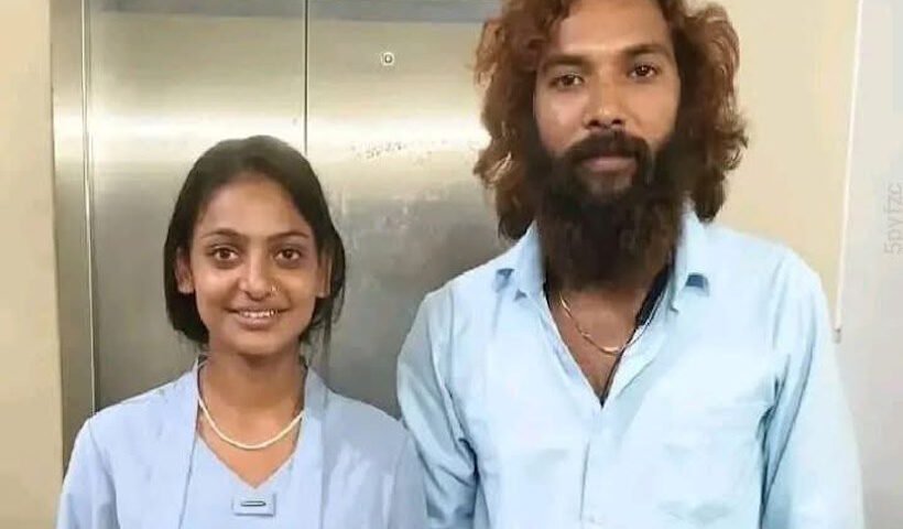 मोनालिसा भोसले और फरमान खान (तस्वीर क्रेडिट@Tiwariji___)