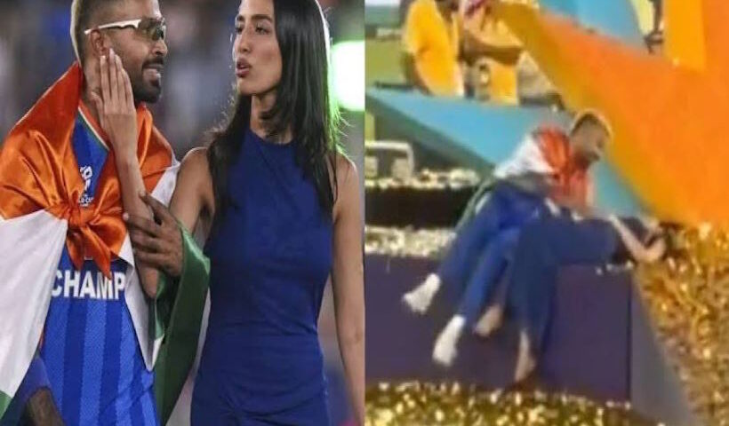 टी20 वर्ल्ड कप 2026 जीत के बाद हार्दिक पांड्या विवादों में (तस्वीर क्रेडिट@KamitSolanki)
