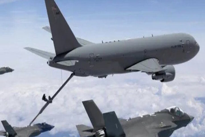 पश्चिमी इराक में अमेरिकी वायुसेना का केसी-135 रिफ्यूलिंग विमान दुर्घटनाग्रस्त (तस्वीर क्रेडिट@Amityadav_7272)