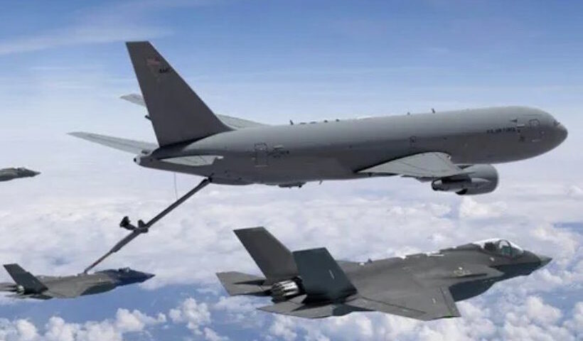पश्चिमी इराक में अमेरिकी वायुसेना का केसी-135 रिफ्यूलिंग विमान दुर्घटनाग्रस्त (तस्वीर क्रेडिट@Amityadav_7272)