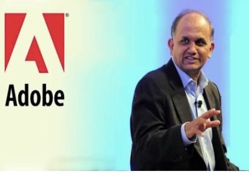 एडोब के सीईओ पद से हटेंगे शांतनु नारायण (तस्वीर क्रेडिट@varunv_malhotra)