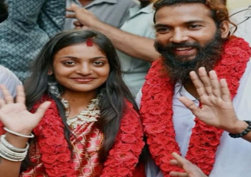 मोनालिसा भोसले और फरमान खान (तस्वीर क्रेडिट@BhanuNand)