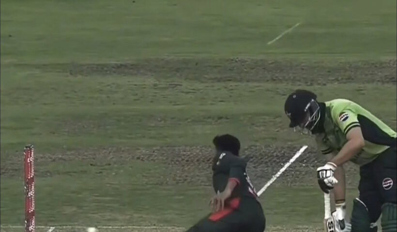 ‘बचकानी हरकत’ के कारण रनआउट हुए सलमान आगा (तस्वीर क्रेडिट@Comrade6989)