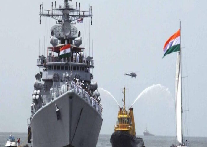 एलपीजी से भरा जहाज ‘शिवालिक’ सुरक्षित पार कर गया होर्मुज जलडमरूमध्य (तस्वीर क्रेडिट@MuditJain_IN)