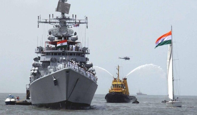 एलपीजी से भरा जहाज ‘शिवालिक’ सुरक्षित पार कर गया होर्मुज जलडमरूमध्य (तस्वीर क्रेडिट@MuditJain_IN)