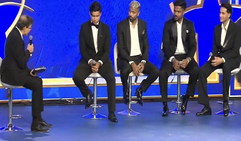 नमन अवॉर्ड्स समारोह में छाया वैभव सूर्यवंशी का किस्सा (तस्वीर क्रेडिट@IMManu_18)