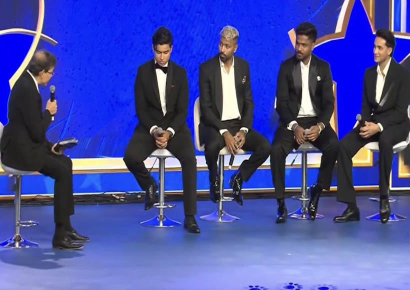 नमन अवॉर्ड्स समारोह में छाया वैभव सूर्यवंशी का किस्सा (तस्वीर क्रेडिट@IMManu_18)