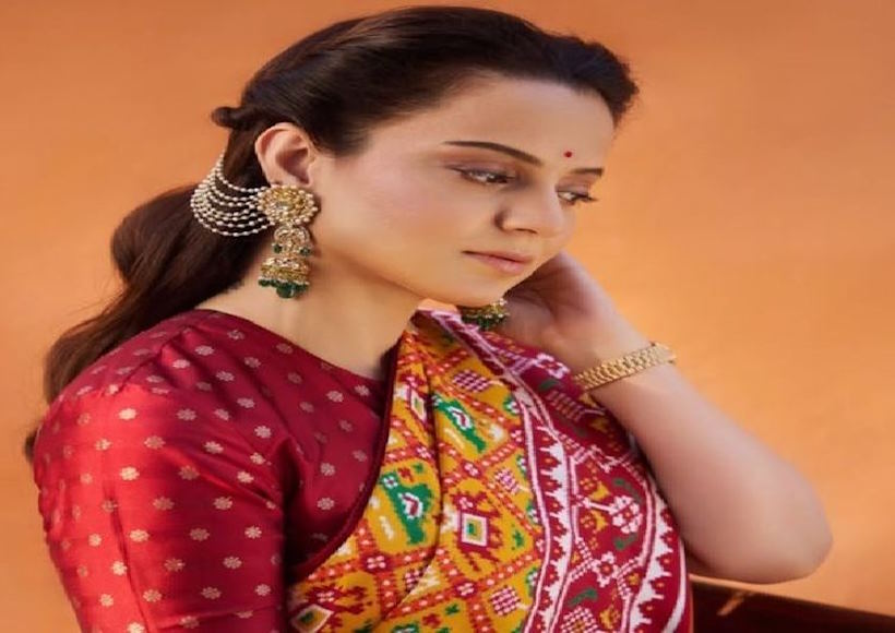 कंगना रनौत (तस्वीर क्रेडिट@rashtra_press)