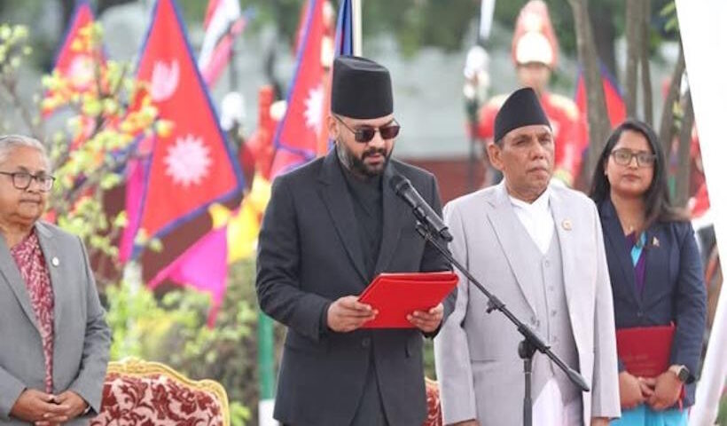 बालेन शाह बने नेपाल के 47वें प्रधानमंत्री (तस्वीर क्रेडिट@in_depthstory)