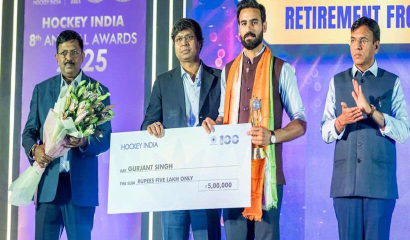 गुरजंत सिंह ने अंतर्राष्ट्रीय हॉकी को कहा अलविदा (तस्वीर क्रेडिट@TheHockeyIndia)