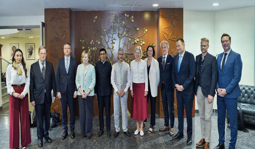 जयशंकर ने यूरोपीय सांसदों से की अहम बातचीत (तस्वीर क्रेडिट@sjaishankaroffc)