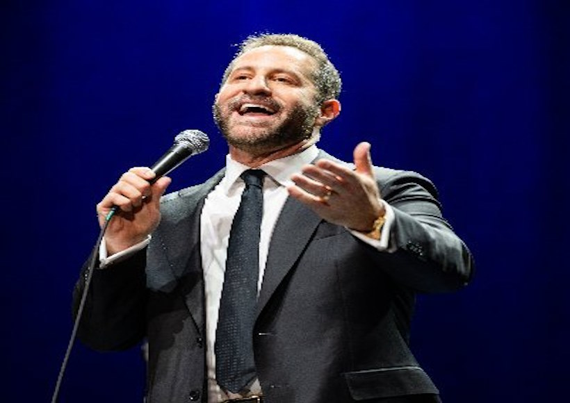 प्रसिद्ध कॉमेडियन मोर्दकै रोसेनफेल्ड (तस्वीर क्रेडिट@RabbiPoupko)