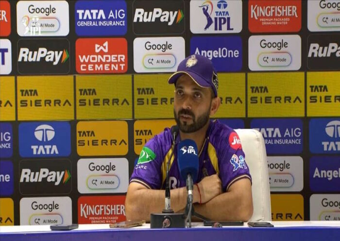 अजिंक्य रहाणे (तस्वीर क्रेडिट@Shashank872694)