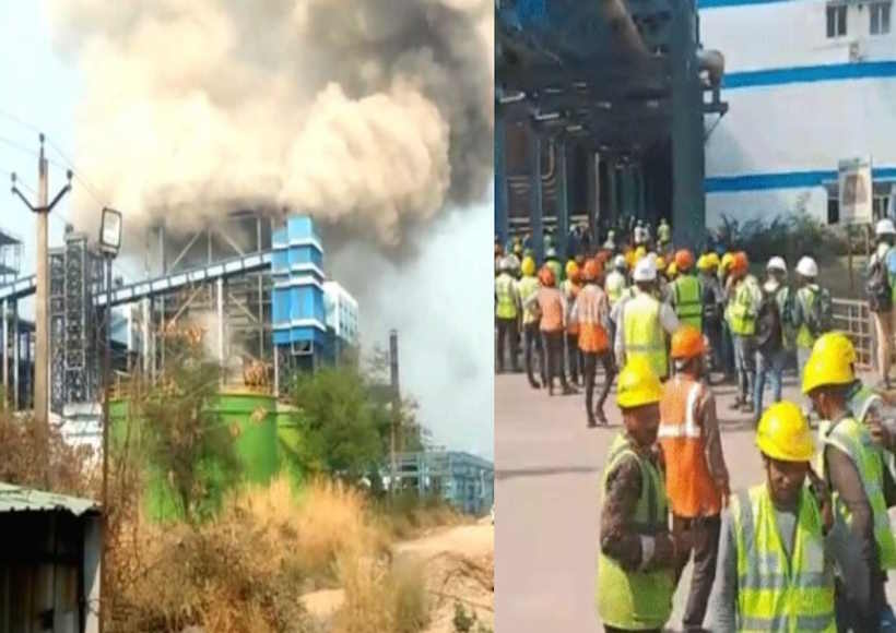 वेदांता प्लांट हादसे के बाद फिर उठे सुरक्षा पर सवाल (तस्वीर क्रेडिट@abvpcg)