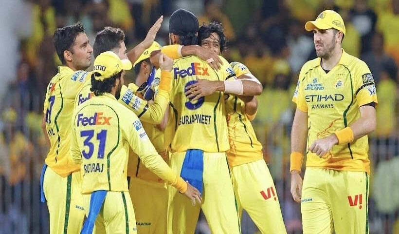 चेन्नई सुपर किंग्स की दमदार वापसी (तस्वीर क्रेडिट@IamSonu____)