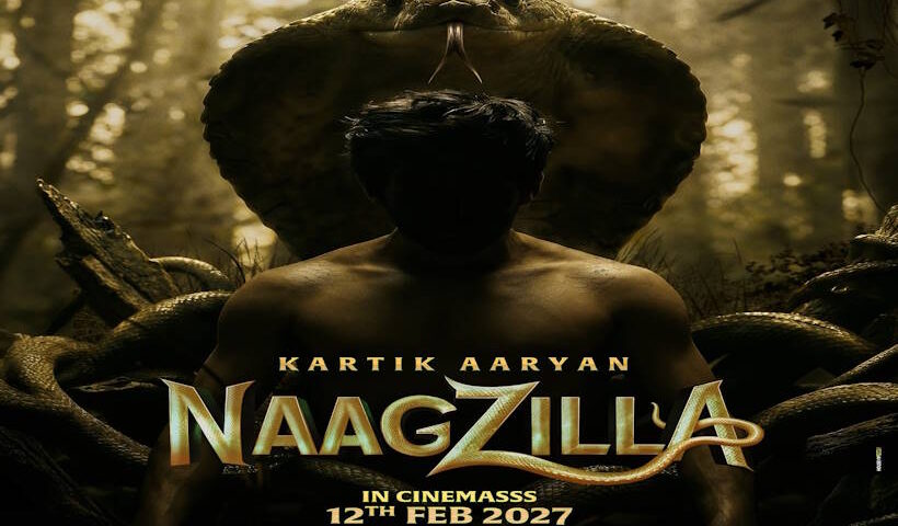 कार्तिक आर्यन की 'नागजिला' (तस्वीर क्रेडिट@Utms_786)