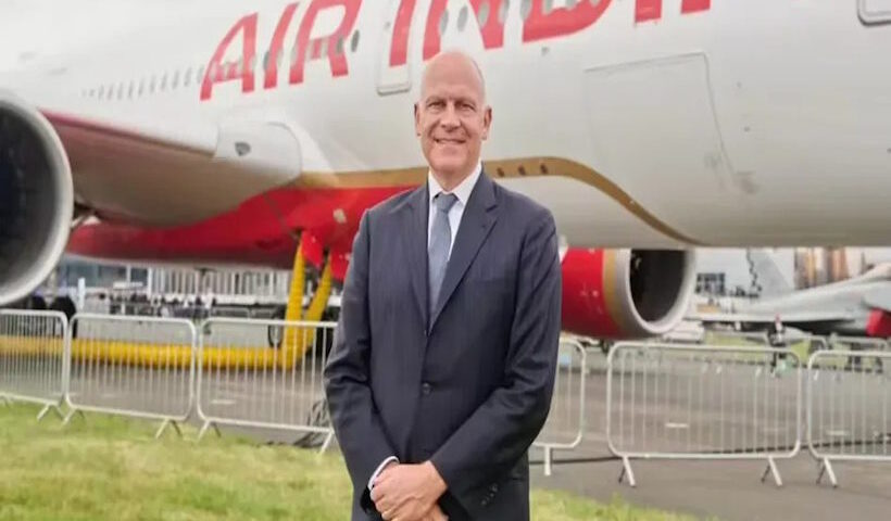 एयर इंडिया के सीईओ कैंपबेल विल्सन (तस्वीर क्रेडिट@SurbhiBhawsar4)