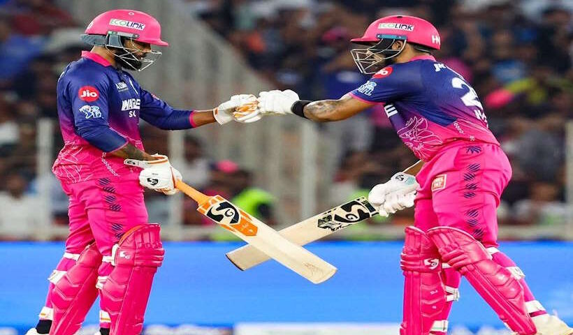 राजस्थान रॉयल्स ने मुंबई इंडियंस को 27 रन से हराकर बनाई जीत की हैट्रिक (तस्वीर क्रेडिट@mpalwar)