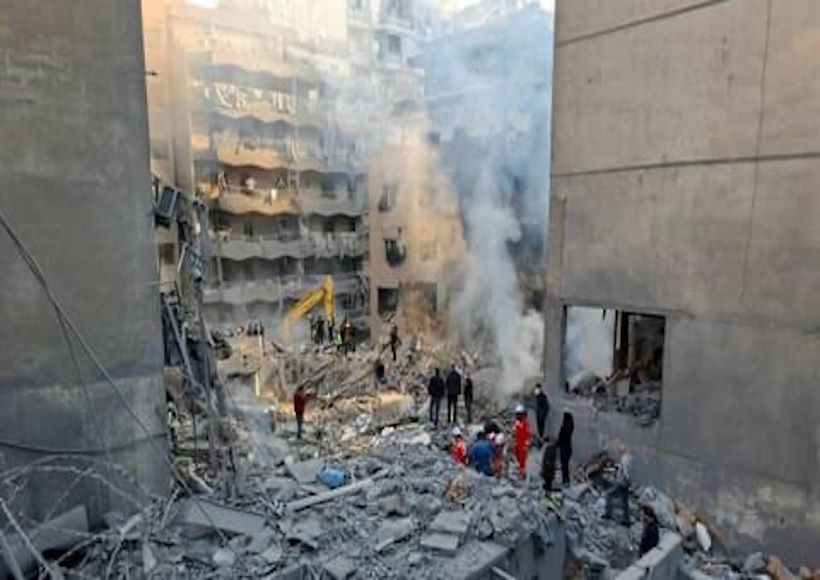 लेबनान पर इजरायल के हमले तेज (तस्वीर क्रेडिट@ariel_oseran)