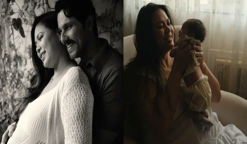 रणदीप हुड्डा और लिन लैशराम ने बेटी के नाम का किया खुलासा (तस्वीर क्रेडिट@tph1427)