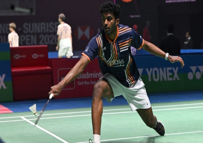 भारत के युवा शटलर आयुष शेट्टी (तस्वीर क्रेडिट@AshokSi81411908)