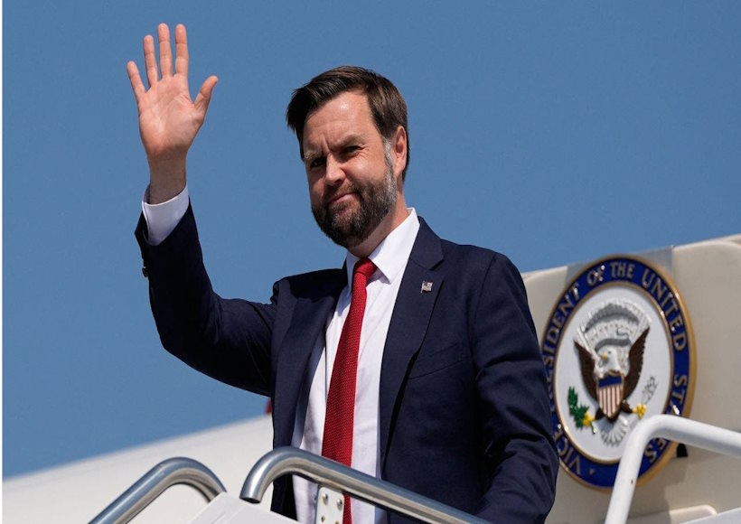 अमेरिकी उपराष्ट्रपति जेडी वेंस (तस्वीर क्रेडिट@amethiya_anup)