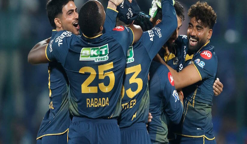 गुजरात टाइटंस ने एलएसजी को 7 विकेट से हराया (तस्वीर क्रेडिट@BhttDNSH100)