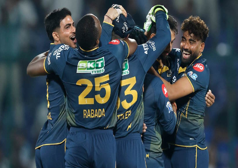 गुजरात टाइटंस ने एलएसजी को 7 विकेट से हराया (तस्वीर क्रेडिट@BhttDNSH100)