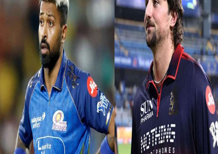 हार्दिक पांड्या और टिम डेविड (तस्वीर क्रेडिट@ImTanujSingh)