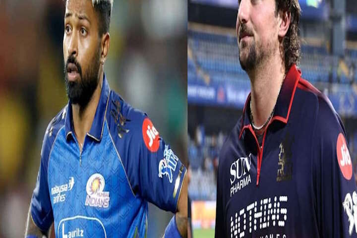 हार्दिक पांड्या और टिम डेविड (तस्वीर क्रेडिट@ImTanujSingh)