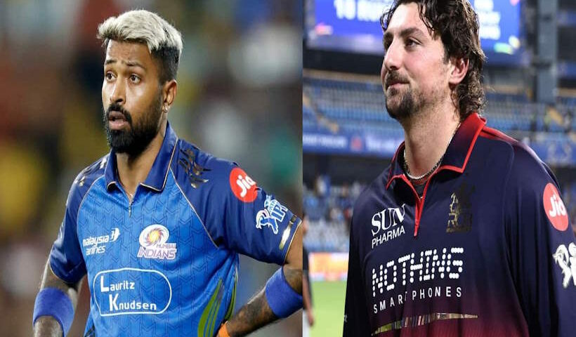 हार्दिक पांड्या और टिम डेविड (तस्वीर क्रेडिट@ImTanujSingh)