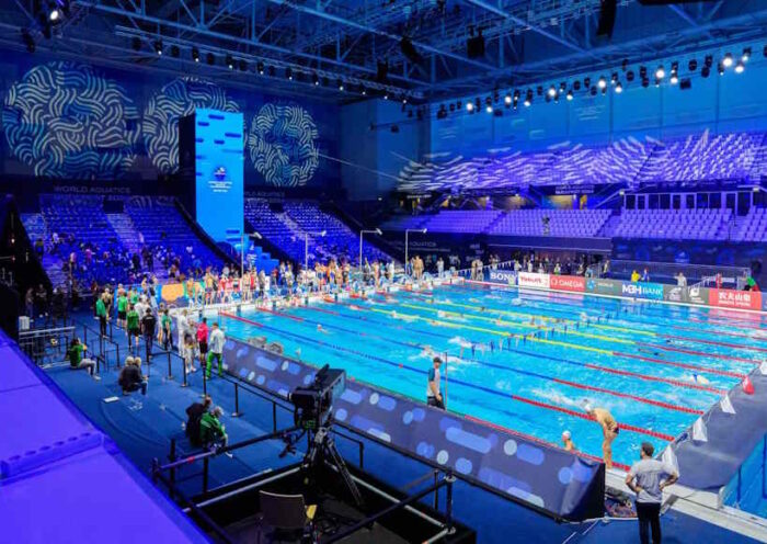 रूस-बेलारूस के तैराकों से 'वर्ल्ड एक्वेटिक्स' ने प्रतिबंध हटाया (तस्वीर क्रेडिट@RT_com)