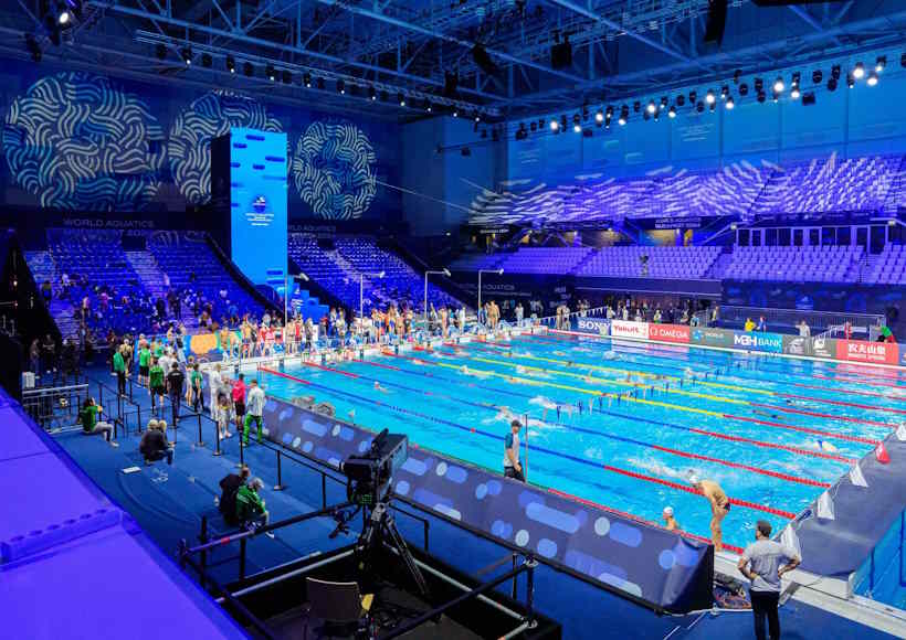 रूस-बेलारूस के तैराकों से 'वर्ल्ड एक्वेटिक्स' ने प्रतिबंध हटाया (तस्वीर क्रेडिट@RT_com)