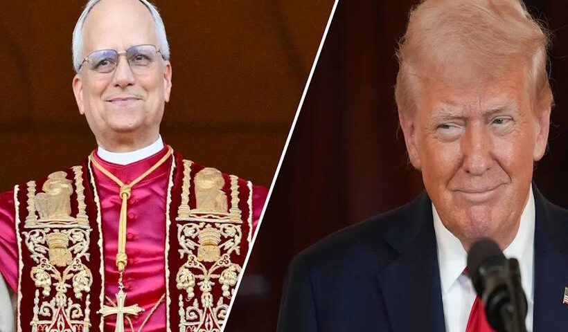 पोप लियो XIV और ट्रंप के बीच तीखी बयानबाज़ी (तस्वीर क्रेडिट@Monika_is_His)