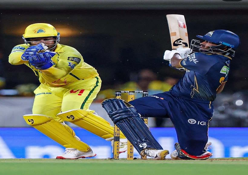 गुजरात टाइटंस की चेन्नई सुपर किंग्स पर दमदार जीत (तस्वीर क्रेडिट@ansarifaizy08)