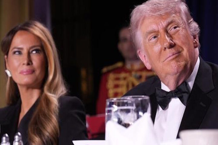 अमेरिकी राष्ट्रपति डोनाल्ड ट्रंप (तस्वीर क्रेडिट@EntertainMeHub)