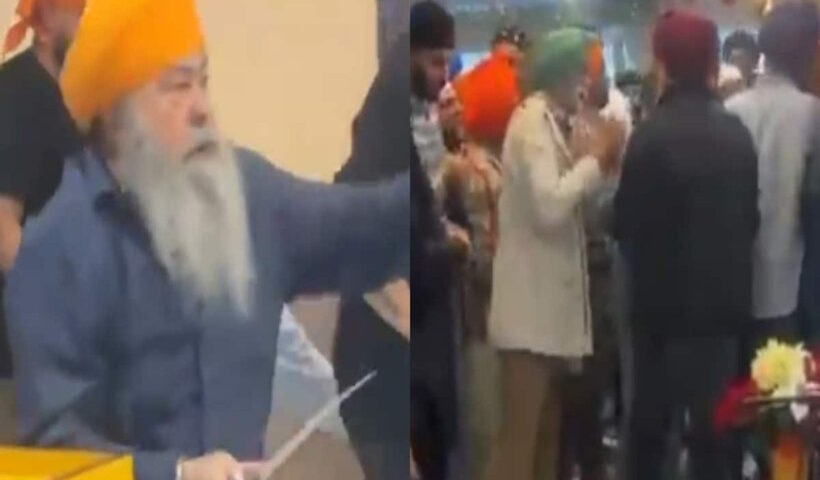 जर्मनी के मोएर्स शहर के गुरुद्वारे में हिंसक झड़प में 11 घायल (तस्वीर क्रेडिट@JITENDERMONGA_)