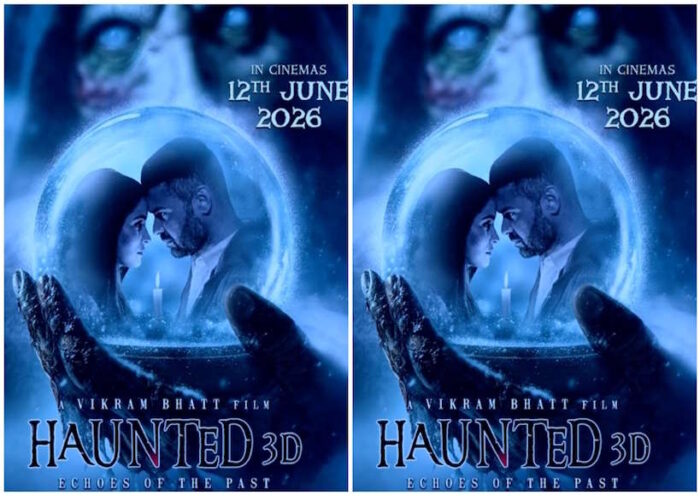 ‘हॉन्टेड 3डी: एकोस ऑफ द पास्ट’ का मोशन पोस्टर रिलीज (तस्वीर क्रेडिट@BollywoodH)