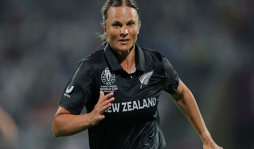 न्यूजीलैंड महिला क्रिकेट की दिग्गज खिलाड़ी सूजी बेट्स (तस्वीर क्रेडिट@ShakeelktkKhan)