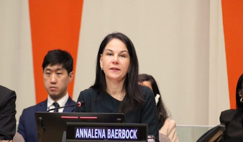 संयुक्त राष्ट्र महासभा की अध्यक्ष एनालेना बेयरबॉक (तस्वीर क्रेडिट@airnewsalerts)