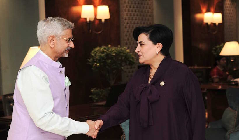 एस जयशंकर ने इक्वाडोर की विदेश मंत्री से मुलाकात की (तस्वीर क्रेडिट@DrSJaishankar)